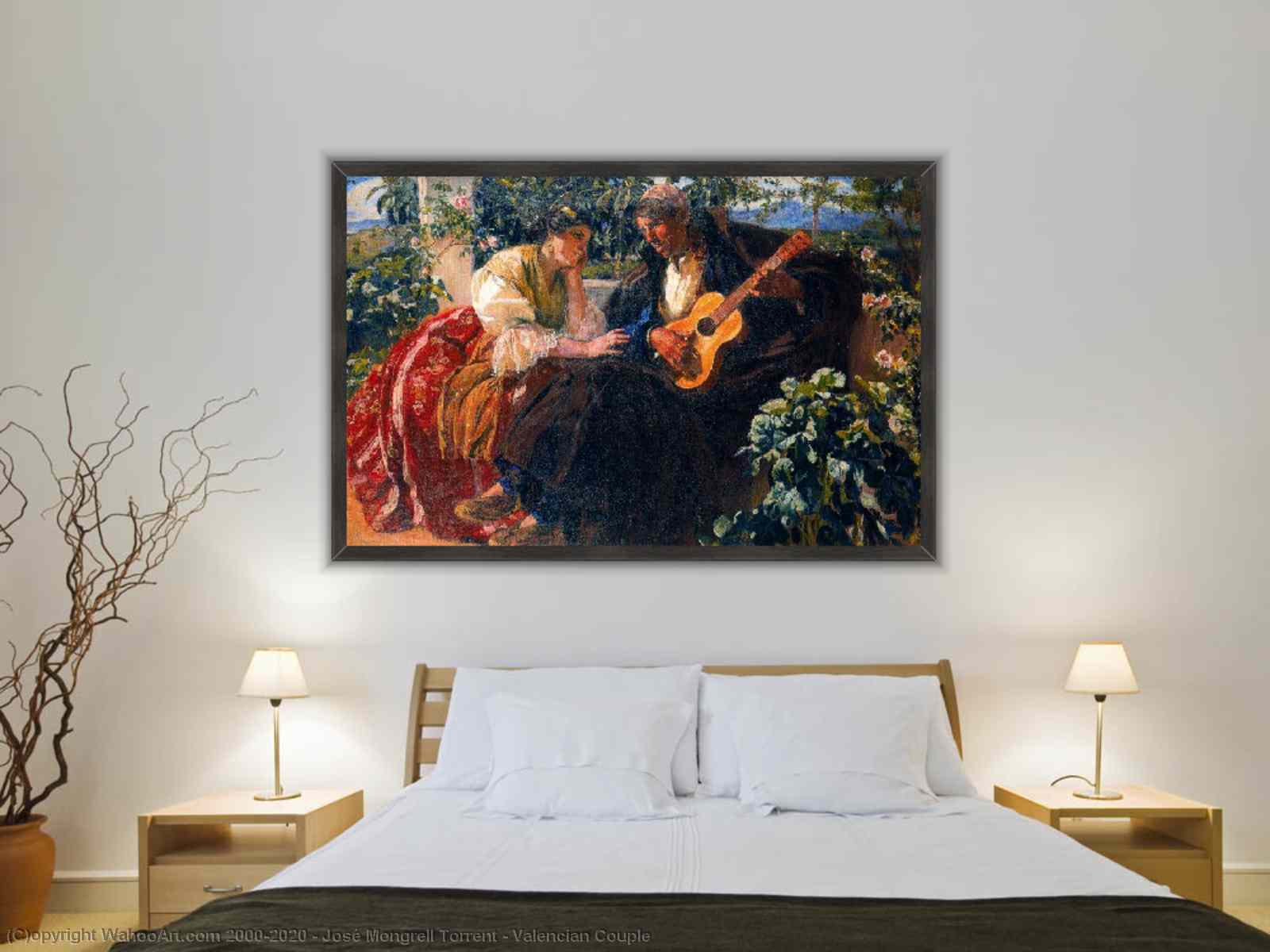 Museum Art Reproductions Valencian Couple By Jos Mongrell Torrent