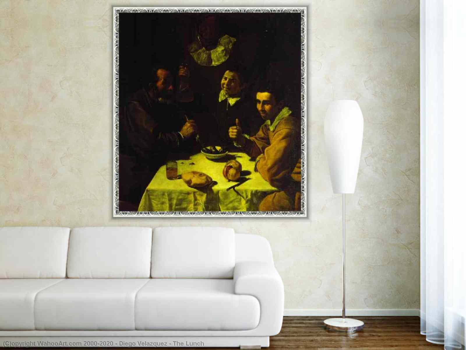 Oil Painting Replica | The Lunch by Diego Velazquez (1599-1660, Spain ...