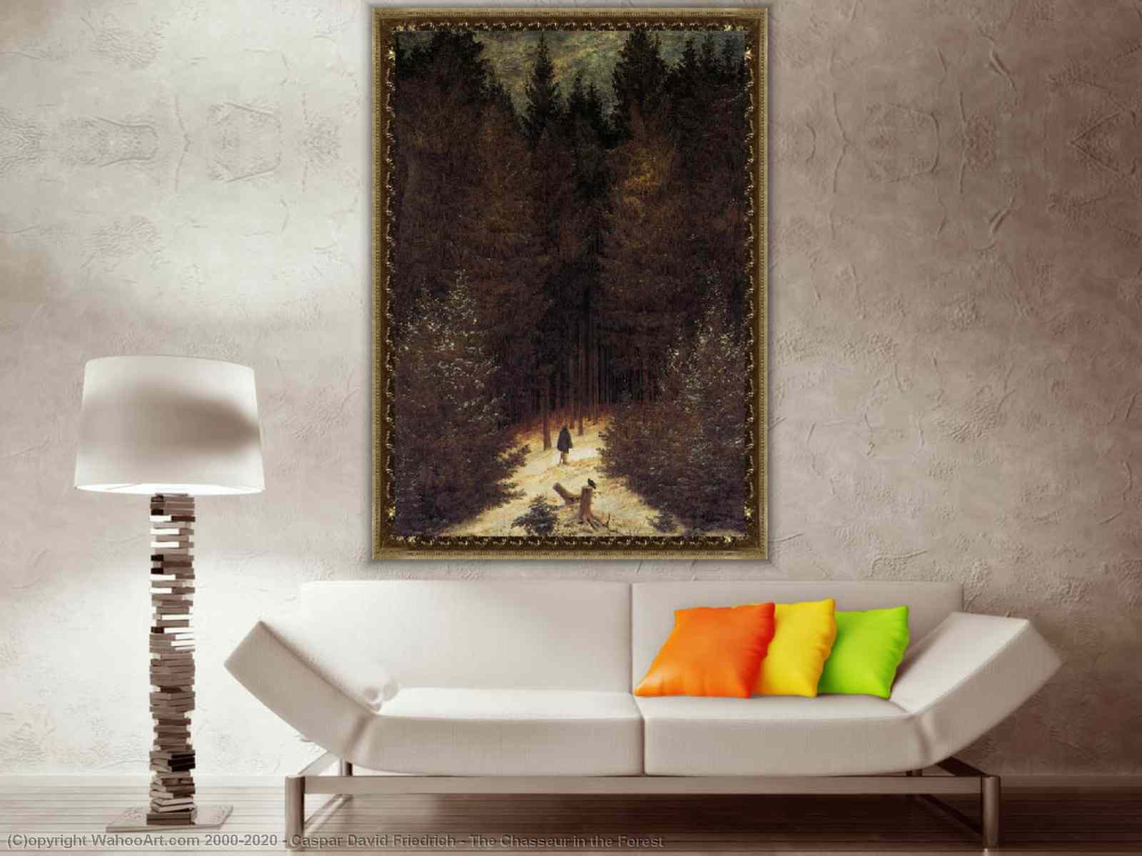 Museum Art Reproductions The Chasseur in the Forest 1814 by