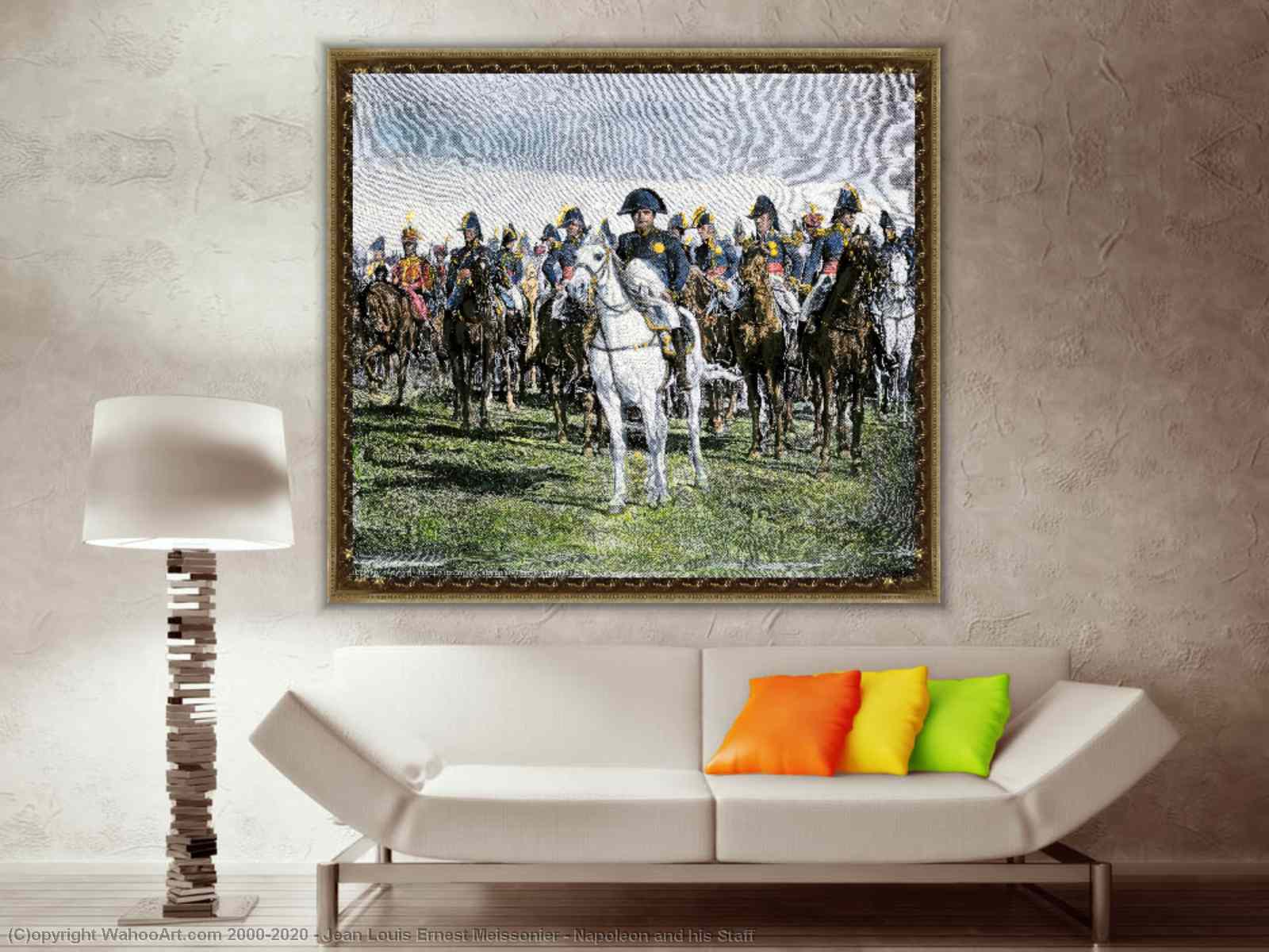 Napoleon I And His Staff Onesie by Jean-louis Ernest Meissonier - Pixels