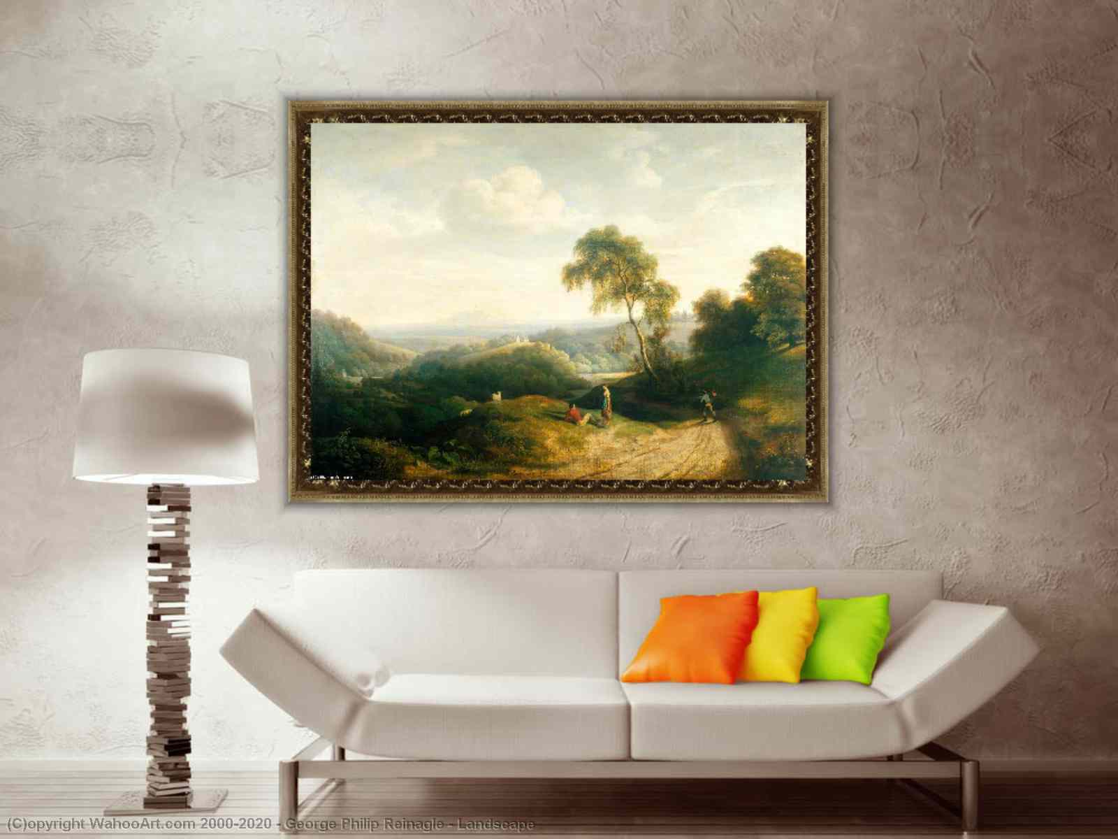 Artwork Replica | Landscape by George Philip Reinagle (1749-1833 ...