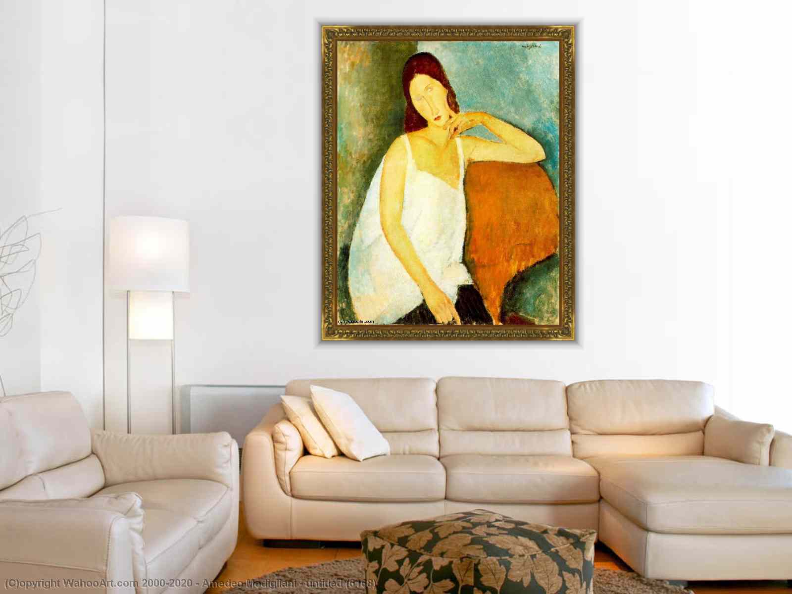 Paintings Reproductions untitled (6168) by Amedeo Modigliani (1884-1920 ...