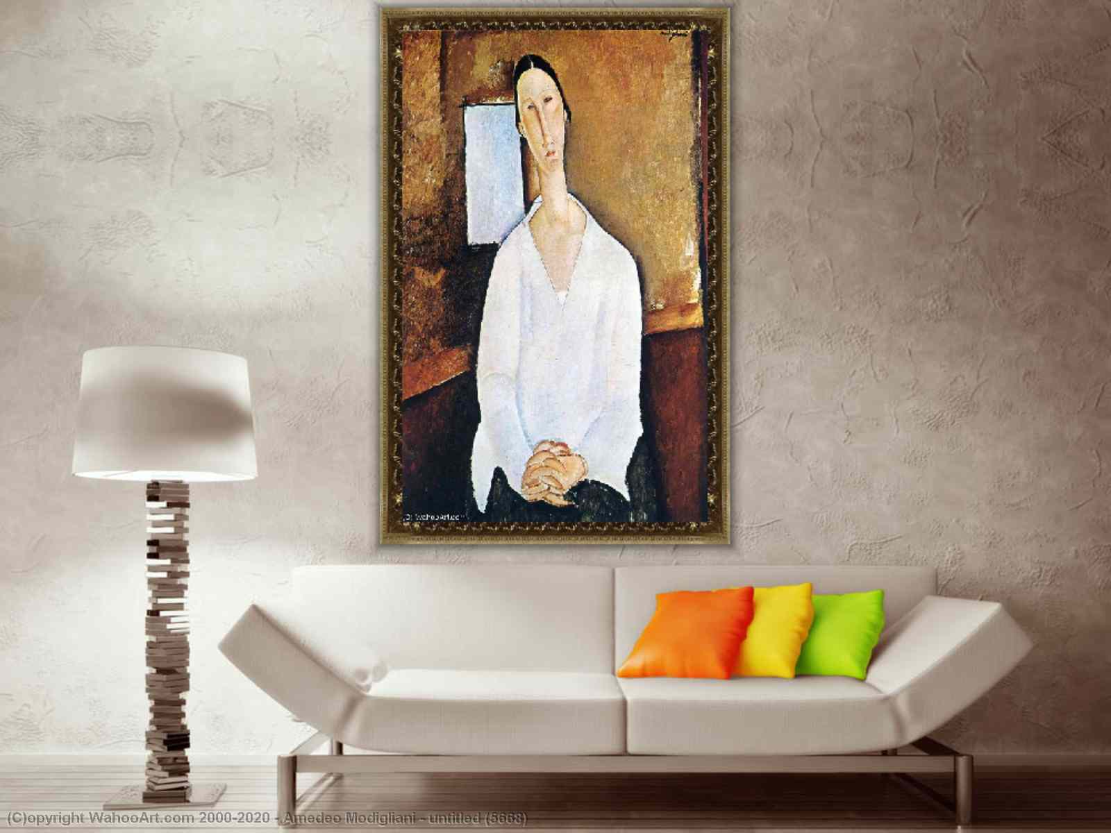 Art Reproductions | untitled (5668) by Amedeo Modigliani (1884-1920 ...