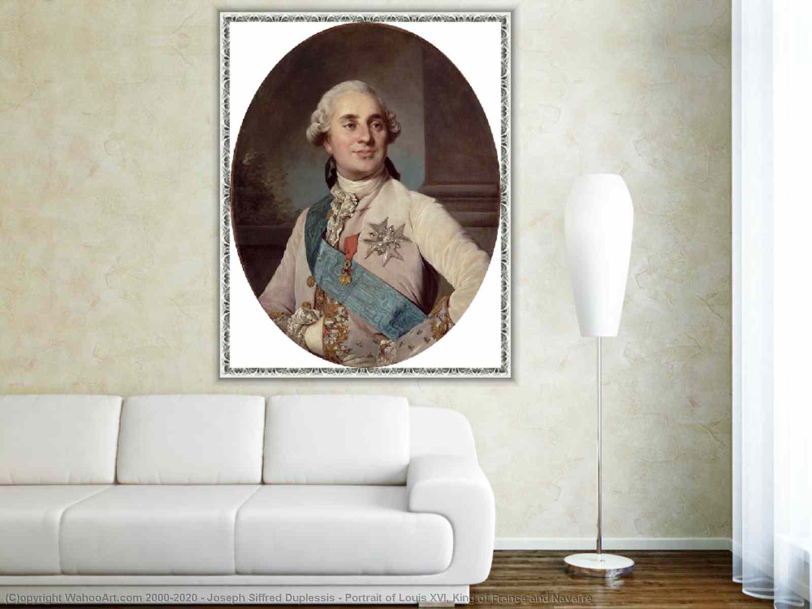 Joseph Siffred Duplessis (1725-1802) - Louis XVI, King of France (1754-1793)