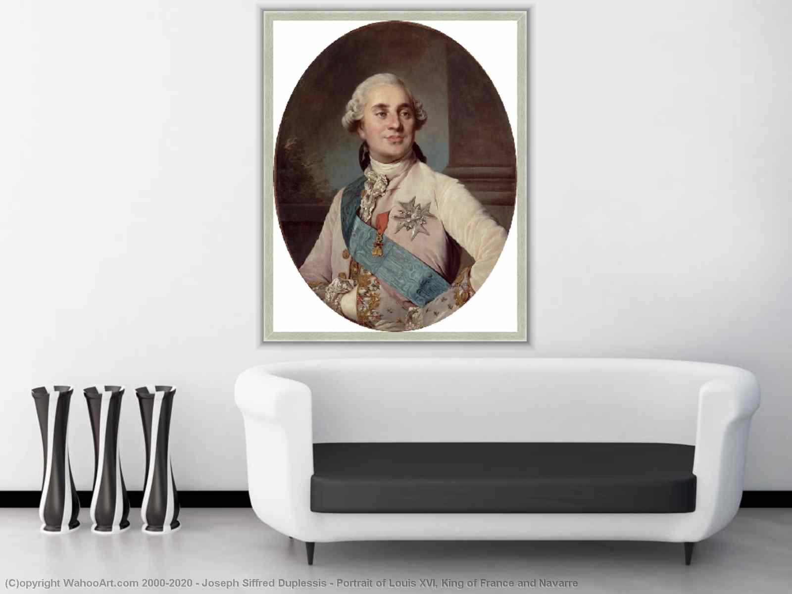 Joseph Siffred Duplessis (1725-1802) - Louis XVI, King of France (1754-1793)