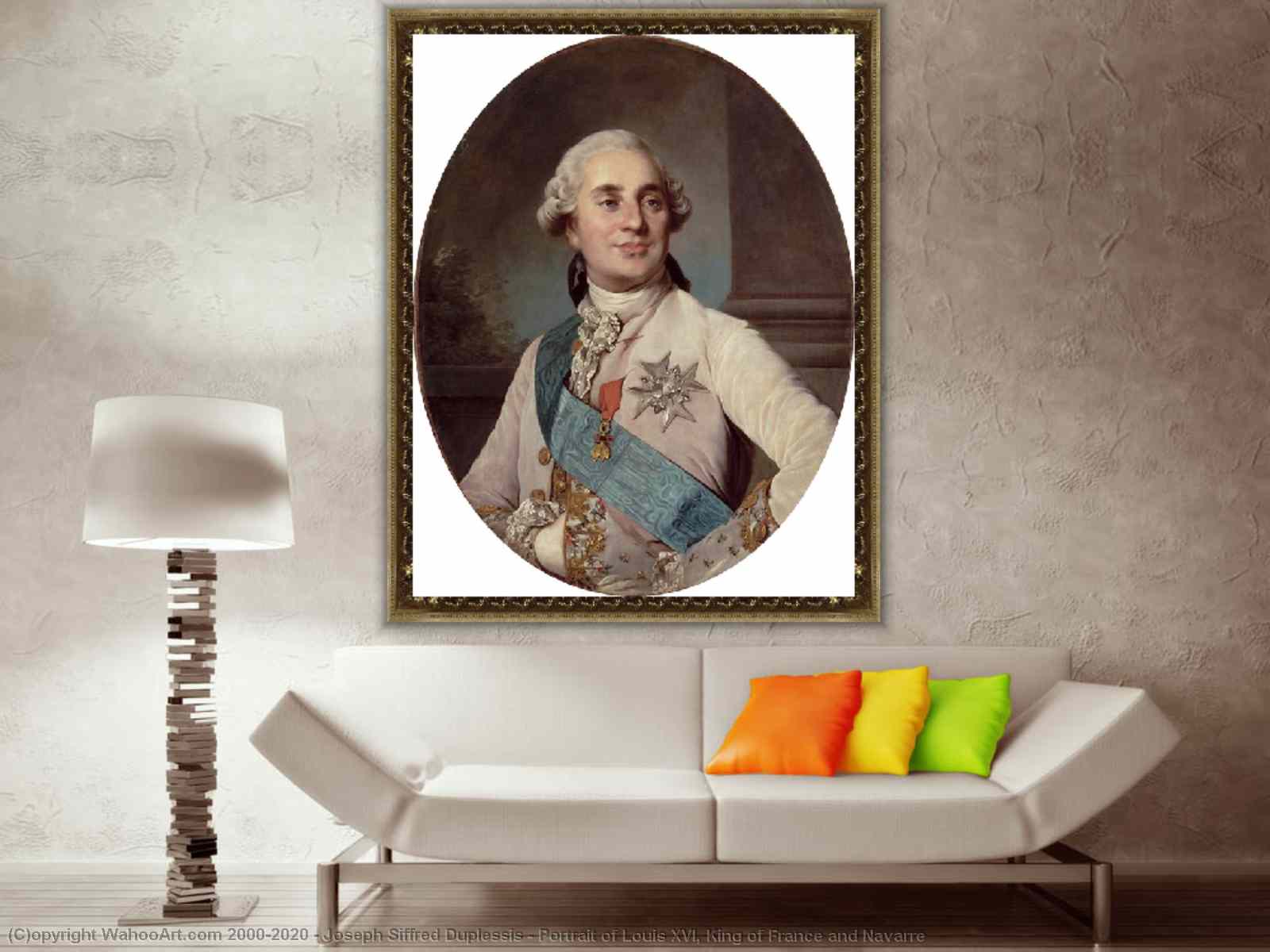 Joseph Siffred Duplessis (1725-1802) - Louis XVI, King of France (1754-1793)