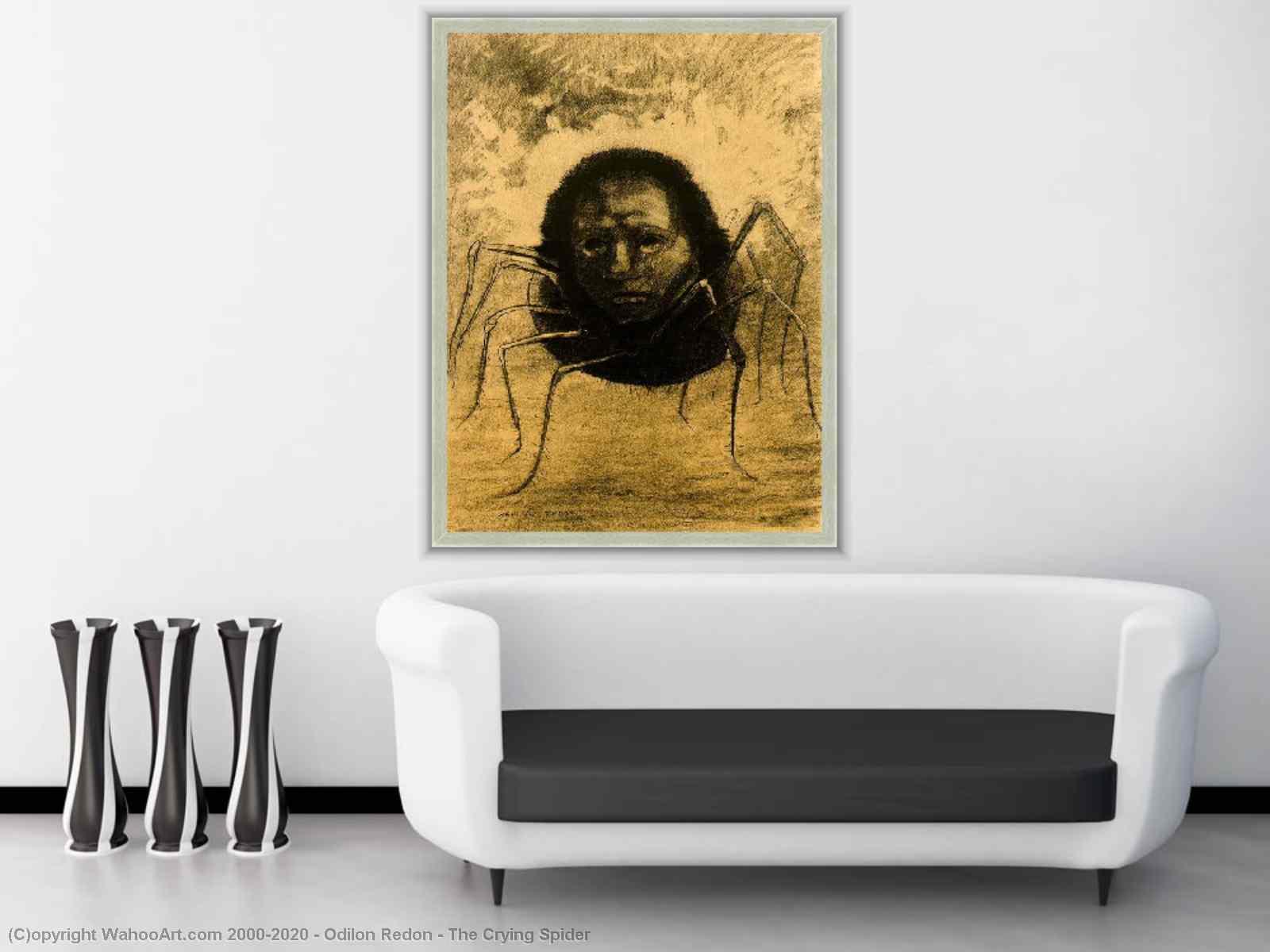 The Crying Spider – Odilon Redon – Widowcranky