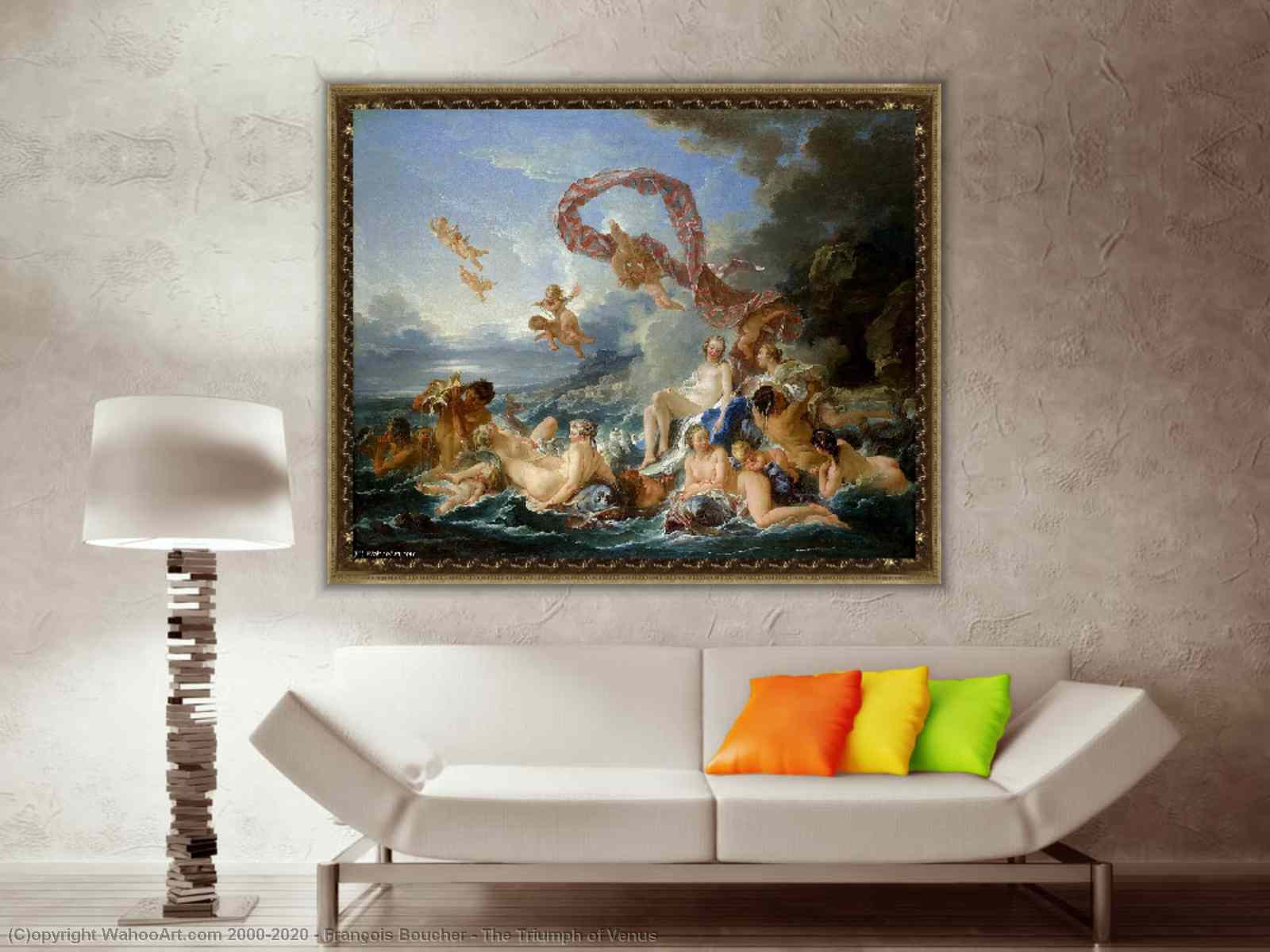 The Birth and Triumph of Venus, 1740 - Francois Boucher 