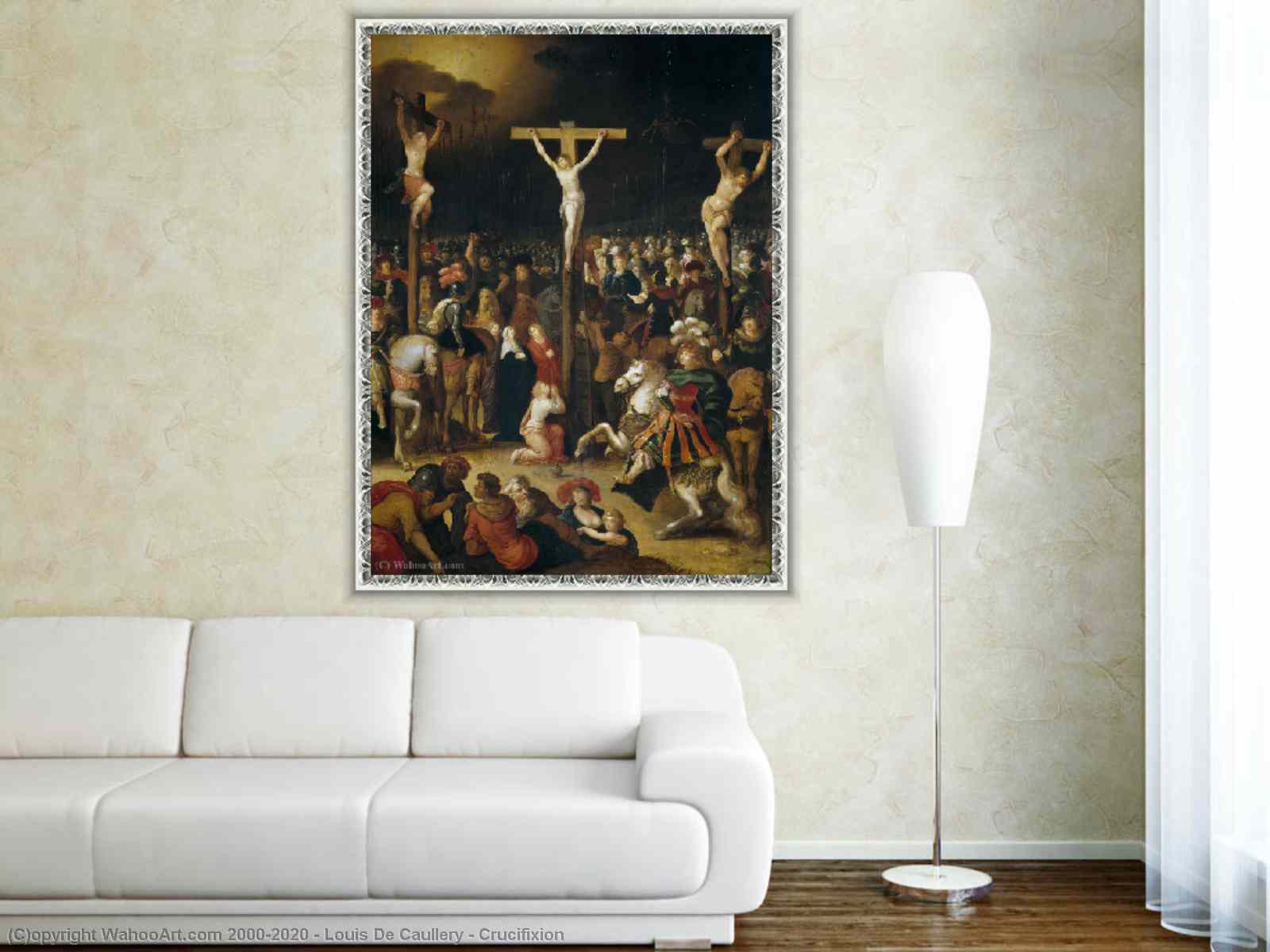 Museum Art Reproductions | Crucifixion by Louis De Caullery (1580-1621 ...