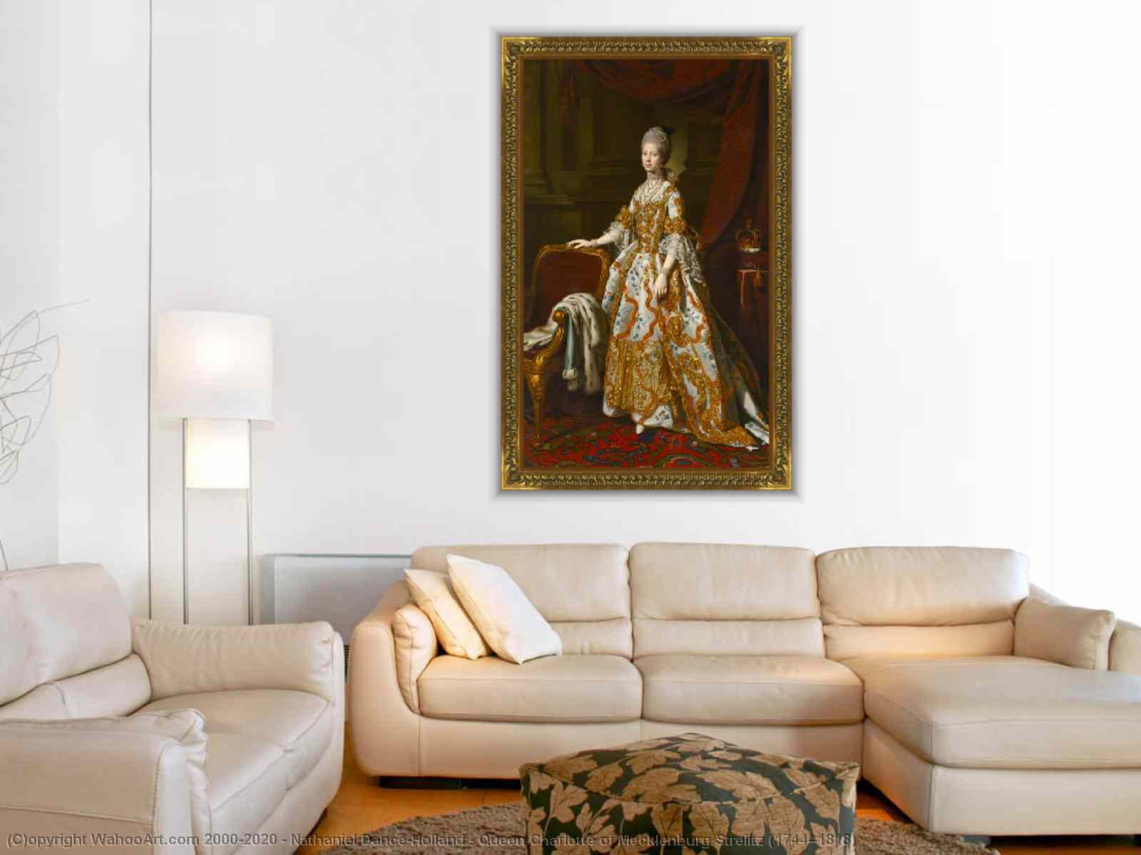 Artwork Replica Queen Charlotte of Mecklenburg Strelitz (1744–1818