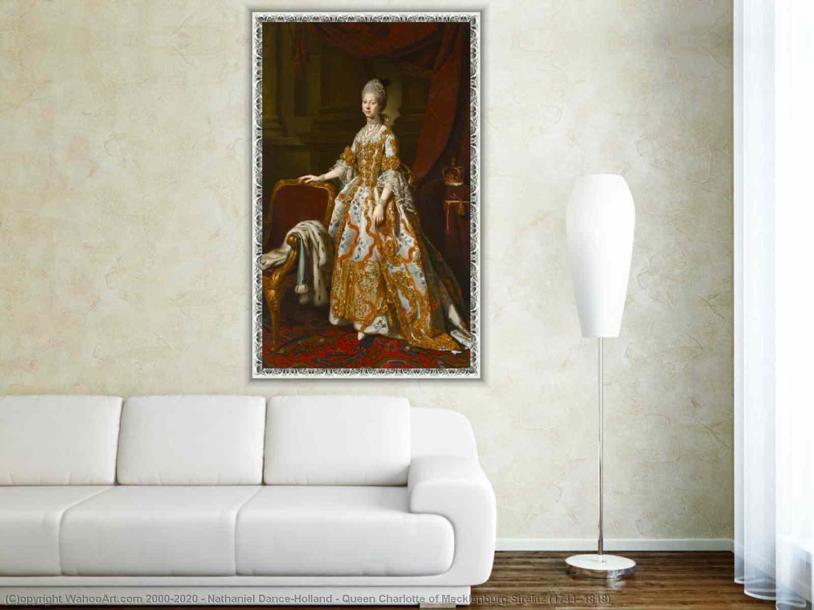 Artwork Replica Queen Charlotte of Mecklenburg Strelitz (1744–1818