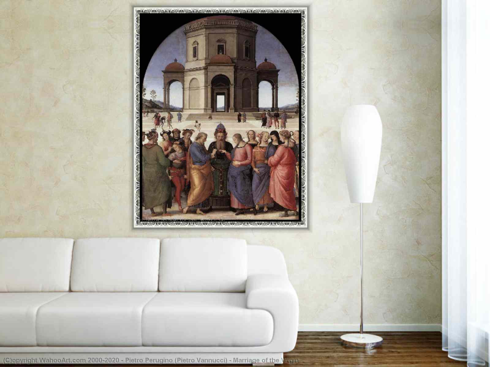 Marriage of the Virgin by Raphael & Perugino