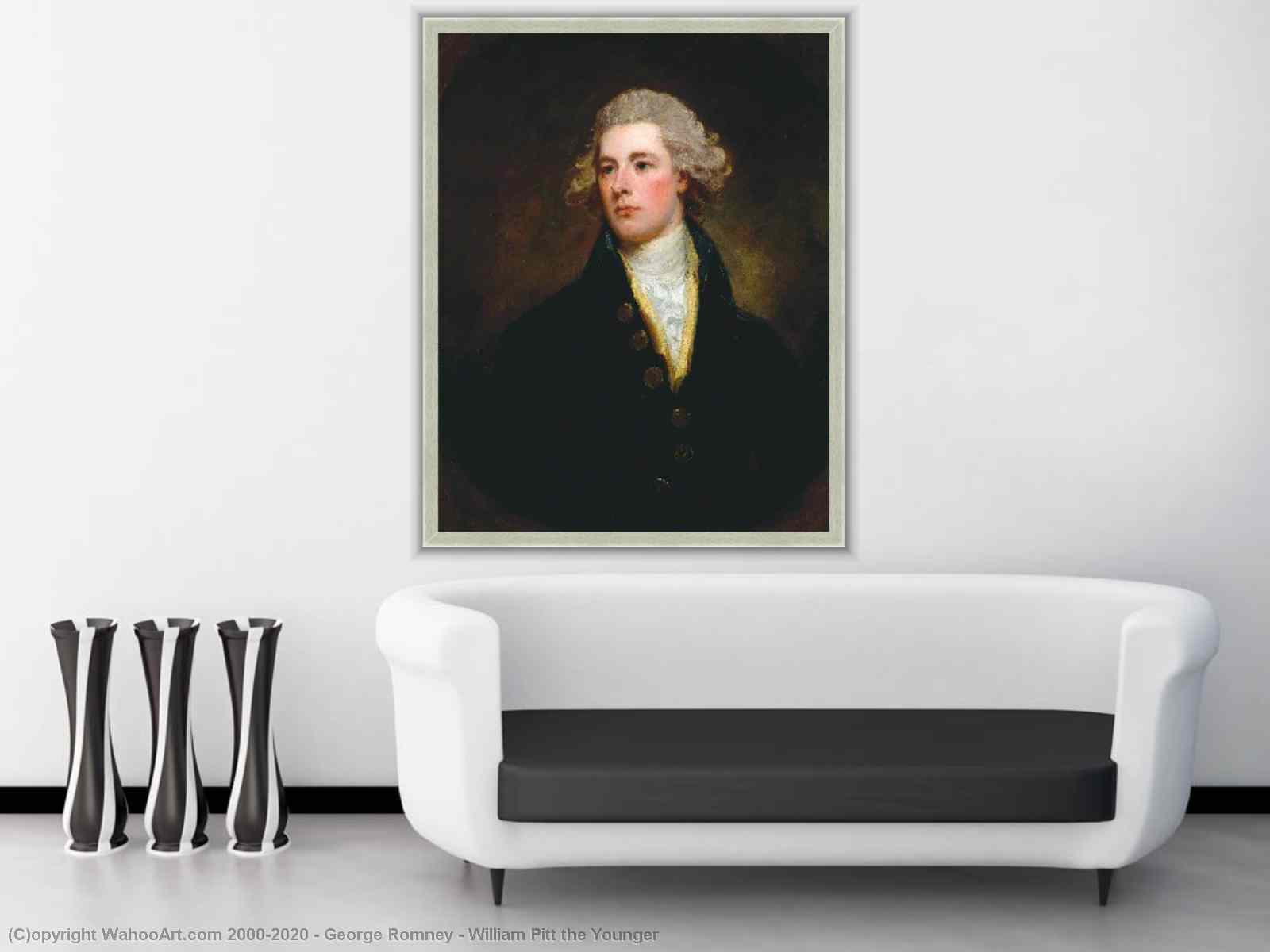 手描き油絵 ウィリアム ピット若いです 17 バイ George Romney 1734 1802 United Kingdom Wahooart Com