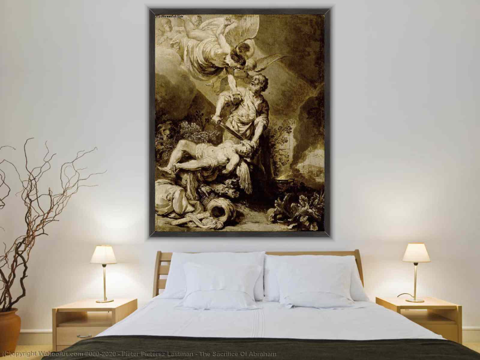 Sacrifice of Manoah Painting by Pieter Lastman - Fine Art America