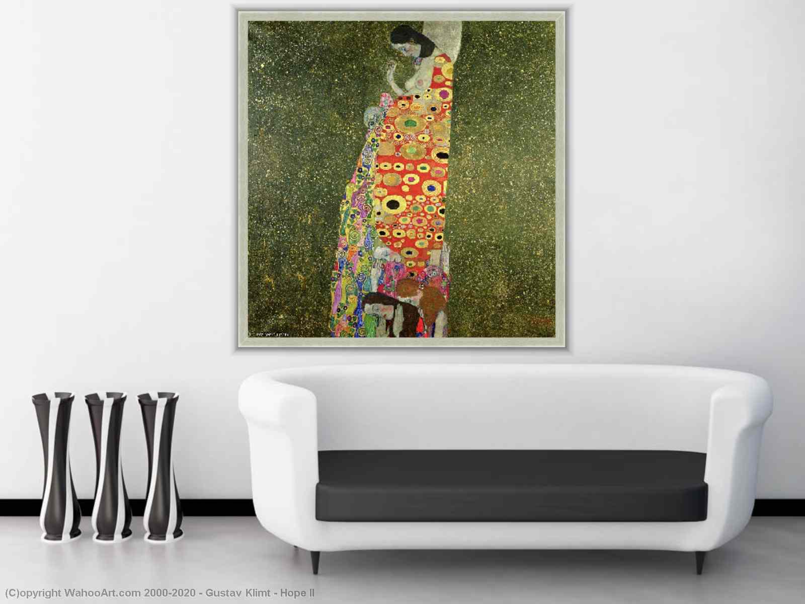 Репродукции Произведений Искусства Надежда II по Gustav Klimt | WahooArt.com