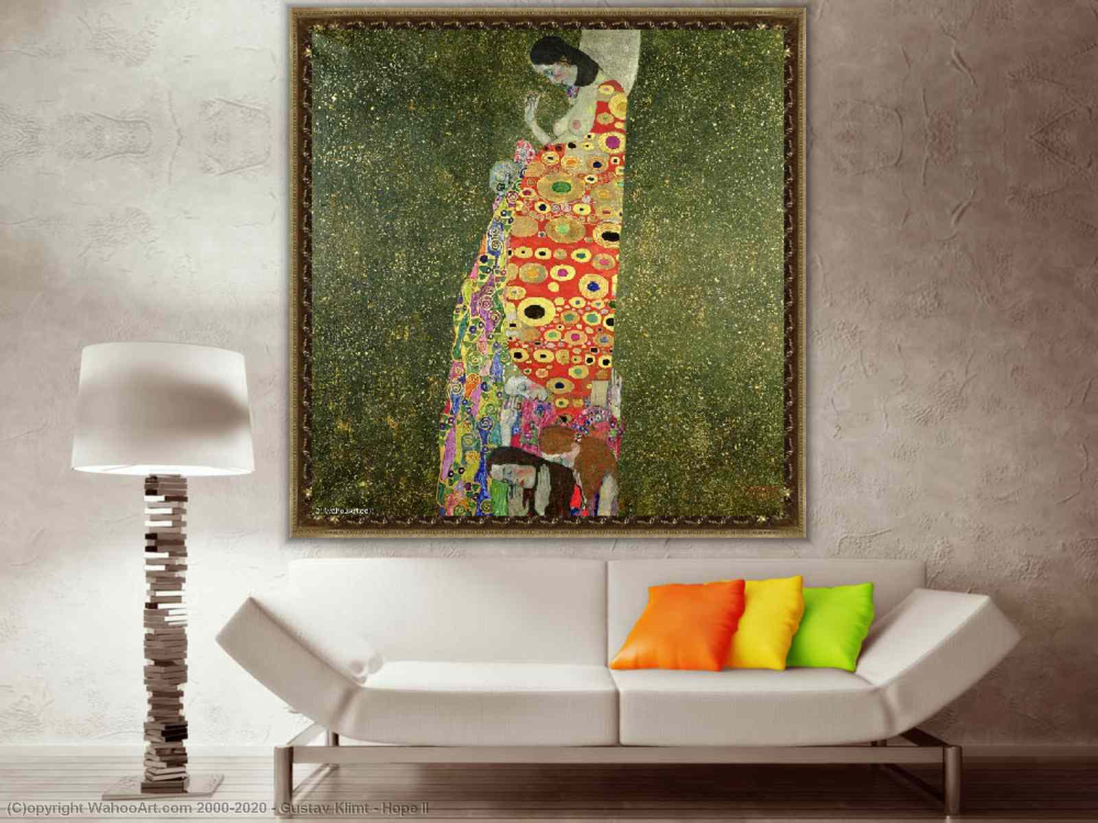 Репродукции Произведений Искусства Надежда II по Gustav Klimt | WahooArt.com