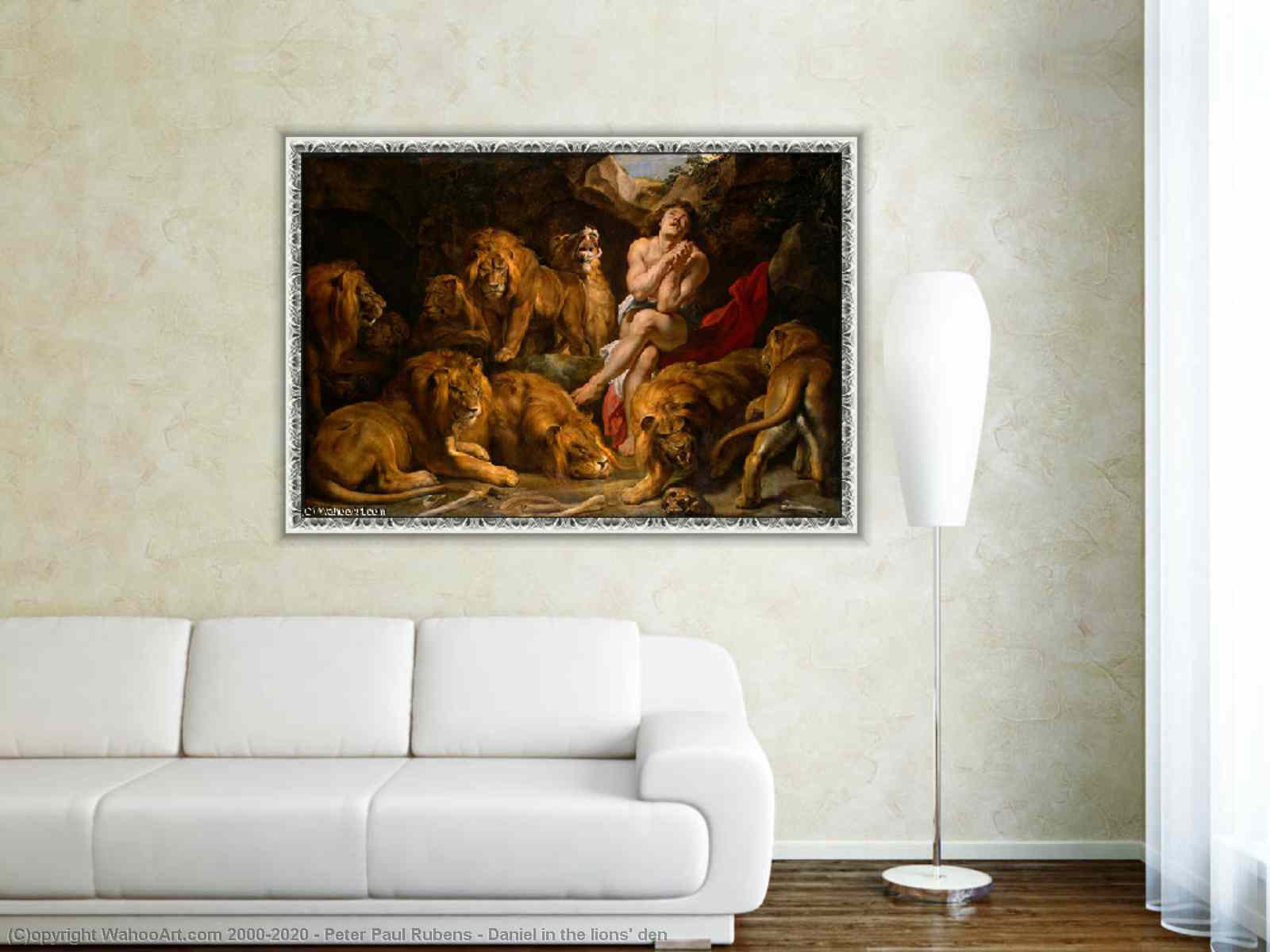 Grabados De Calidad Del Museo | Daniel en el foso de los leones de Peter  Paul Rubens (1577-1640, Germany) 