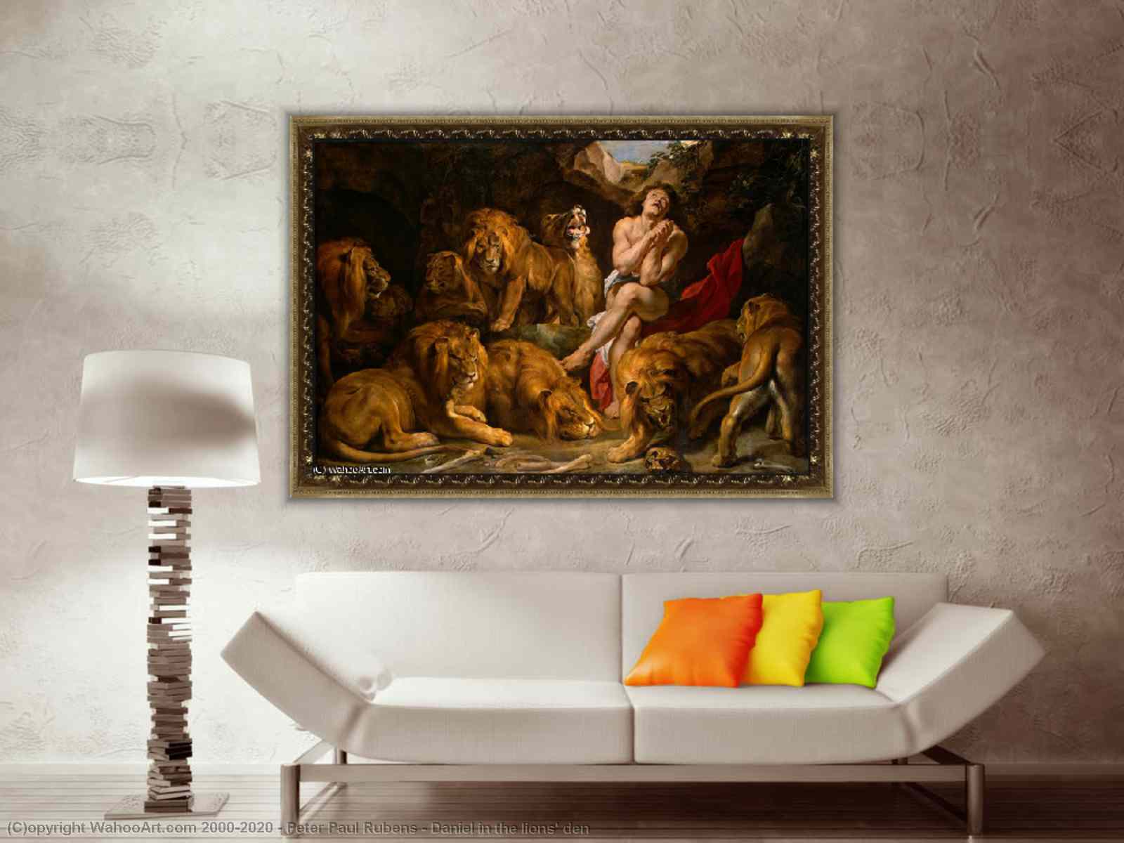 Grabados De Calidad Del Museo | Daniel en el foso de los leones de Peter  Paul Rubens (1577-1640, Germany) 