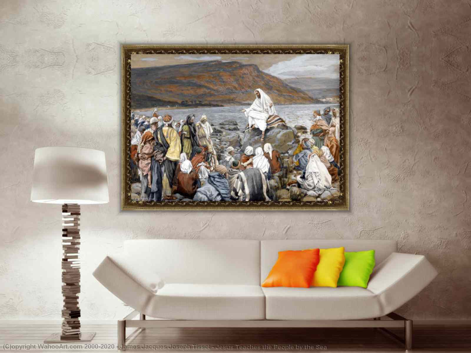 Art Reproductions Jesus Teaches the People by the Sea 1896 by