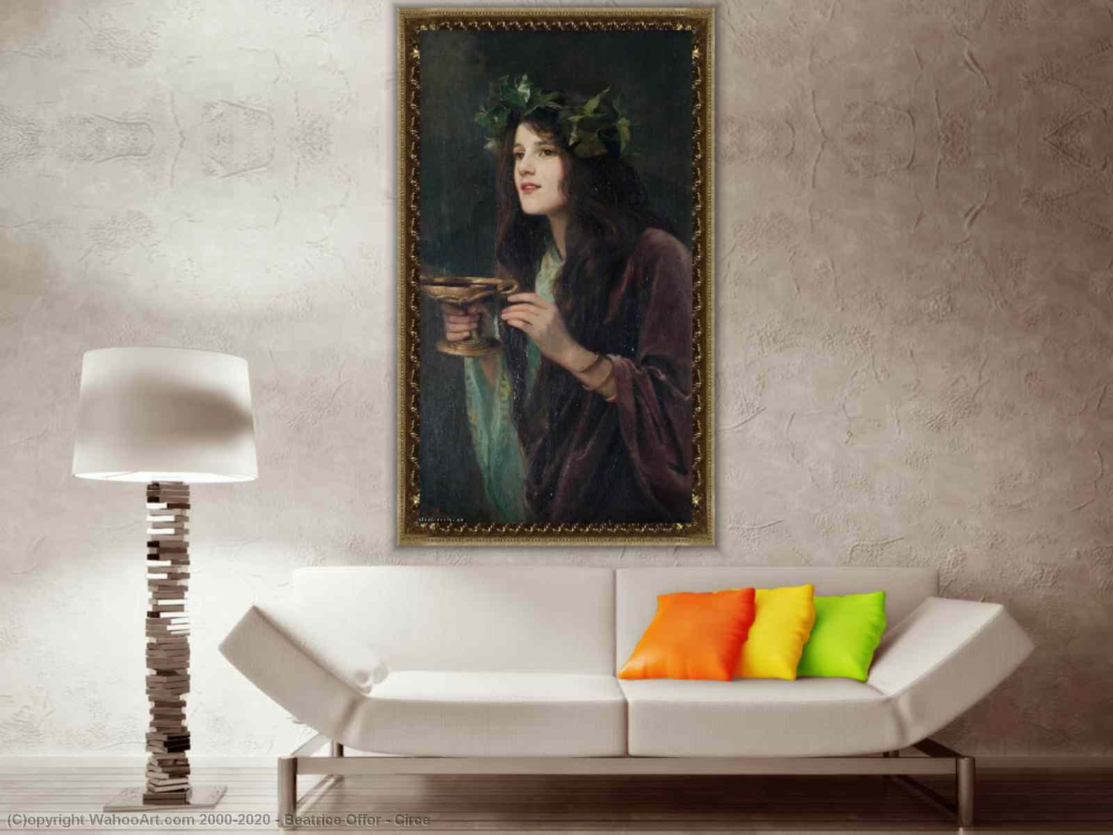 Artwork Replica Circe 1911 by Beatrice Offor 1864 1920 United